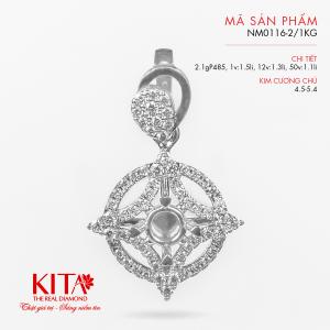 Vỏ Mặt Dây Chuyền Kim Cương 