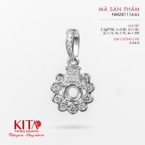 Vỏ Mặt Dây Chuyền Kim Cương 