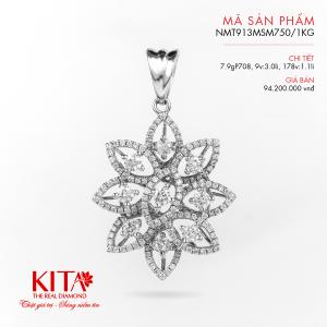 Vỏ Mặt Dây Chuyền Kim Cương 